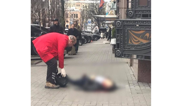 В центре Киева было произведено не менее семи выстрелов