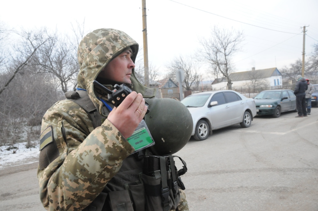 Ситуация на КПВВ в Донецкой области 14 февраля