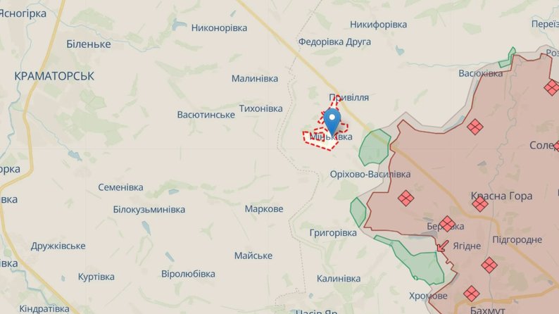 Оккупанты из артиллерии обстреляли Миньковку под Бахмутом, двое раненых