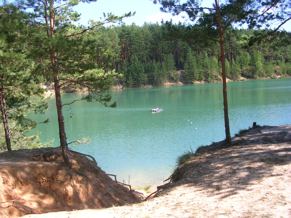 Голубые озера украина