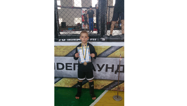 Юный житель Красноармейска стал призером Чемпионата Украины по смешанным единоборствам