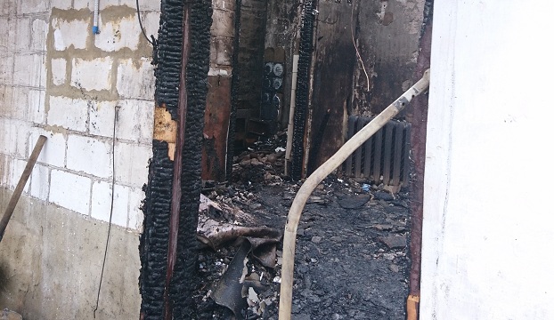 В Торецке местный житель погиб во время пожара