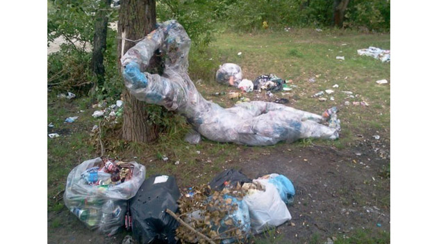 В Донбассе появилась еще одна беда - мусор