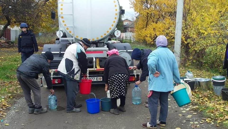 Підвіз води 21 листопада в Костянтинівці