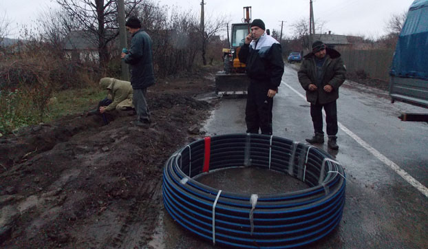 Европа напоила страдающее от жажды село на Донбассе