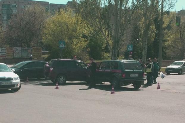 В Краматорске произошло ДТП с участием авто медицинской помощи