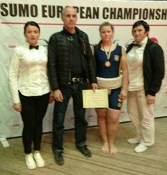 Бахмутчанка стала призером чемпионата Европы по сумо
