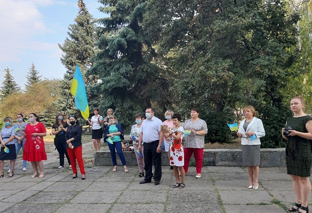 В Константиновском районе начали празднование Дня независимости Украины