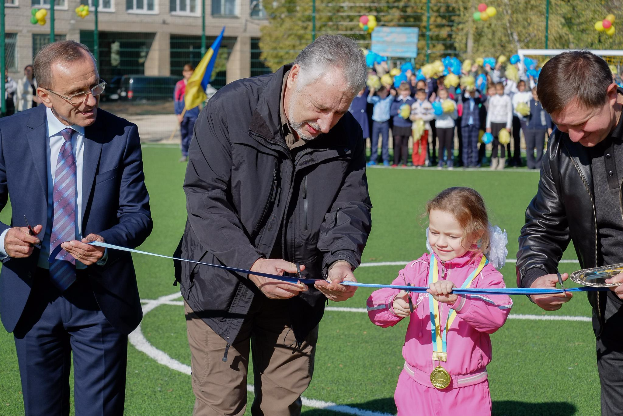 В Славянском районе была открыта еще одна детская площадка