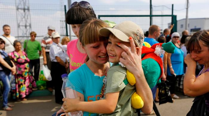 Уровень стресса, который пережили дети Востока Украины, огромен