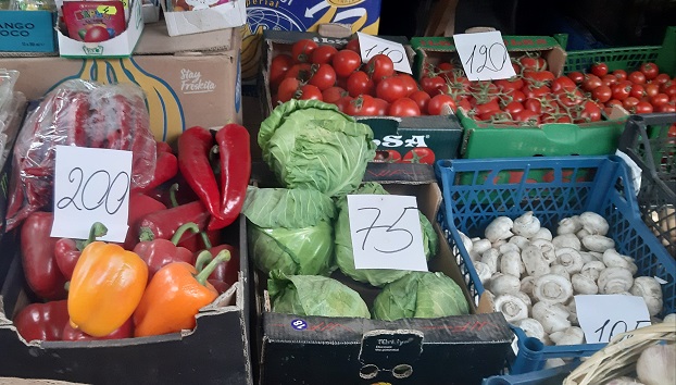 Овощи нового сезона дешевеют в Константиновке, прошлогодние – продолжают дорожать
