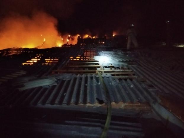 В Бахмутском районе сгорел дом культуры