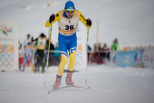 Лыжник Андрей Орлик оказался в пятерке лучших на дистанции 10 километров