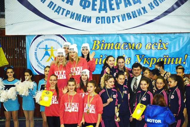 50 золотых, 9 серебряных и 3 бронзовых медали завоевали черлидеры Донецкой области на Кубке Украины!