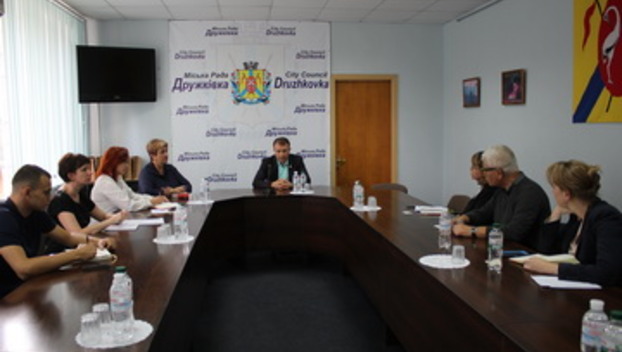 Мэр Дружковки встретился с представителями Мирового банка