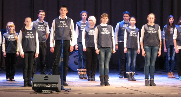 В Краматорске представили «Молодежную Лигу будущих полицейских»