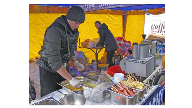 В Краматорске прошел Фестиваль уличной еды