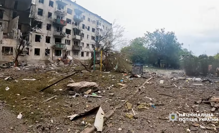 «Белые ангелы» эвакуировали жителей Константиновки: Как выглядит город