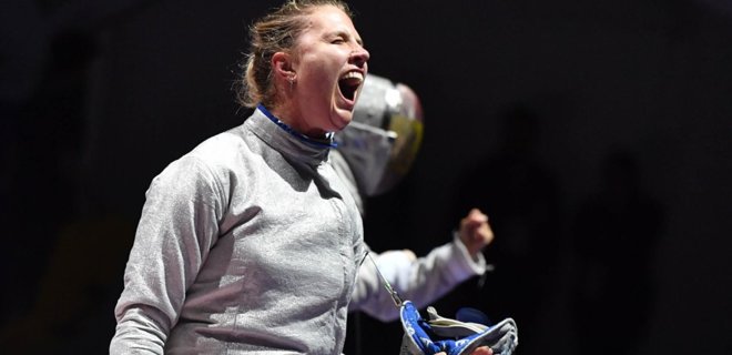 Харлан стала чемпионкой Европы по фехтованию