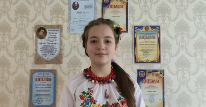 Школьница из Краматорска будет получать президентскую стипендию