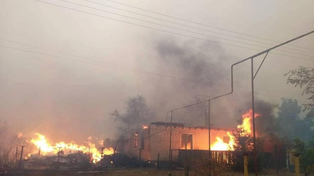Пожары в Луганской области: 5 погибших, 120 человек эвакуированы