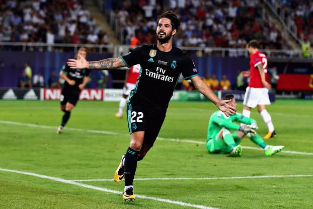 «Реал» в четвертый раз выиграл Суперкубок УЕФА