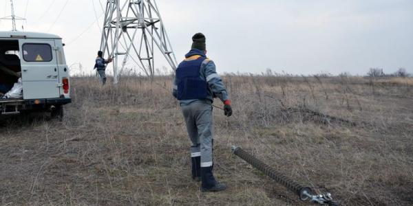 Авдеевка получила электричество с украинской территории