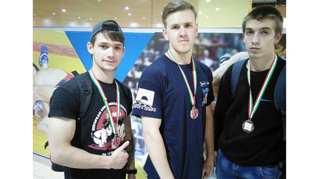 Сумоисты Бахмута привезли из Белоруссии 5 медалей