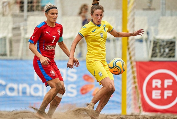 Женская сборная Украины по пляжному футболу – бронзовый призер престижного европейского турнира