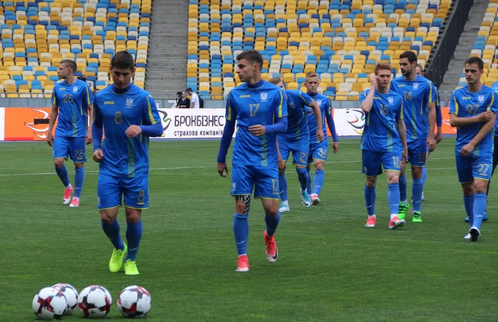 Сборная Украины  вспомнила как играть в футбол во втором тайме