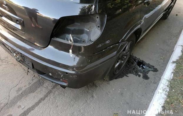 В Днепропетровской области взорвали авто полицейского чиновника