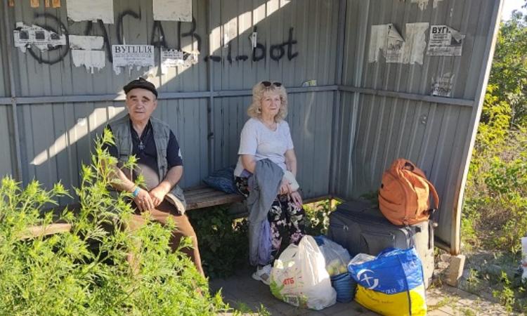 Эвакуация из Константиновки при помощи БФ «Ангелы Спасения» продолжается