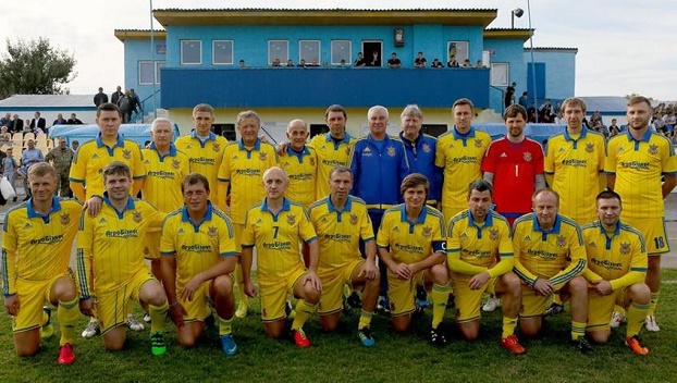 Сборная футбольных ветеранов проведет на Львовщине два матча