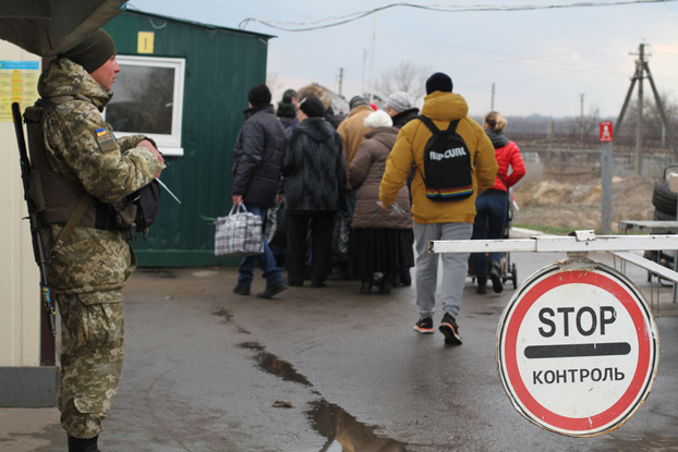 Ситуация на КПВВ в Донецкой области 14 декабря