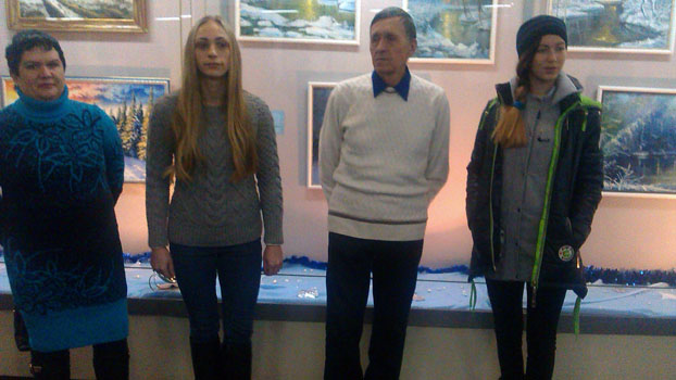 Зимняя выставка открылась Красноармейском музее