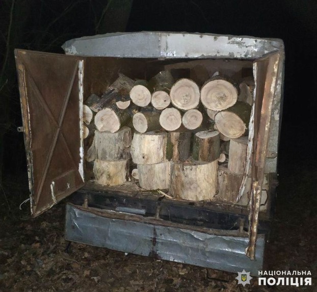 В Славянском районе задержаны «черные» лесорубы