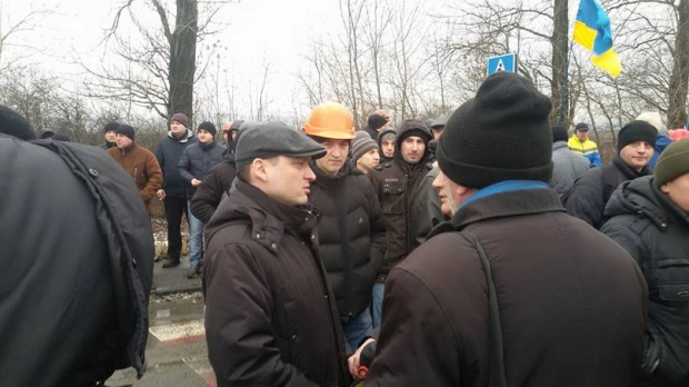 Забастовка: Шахтеры на Львовщине перекрыли международную трассу