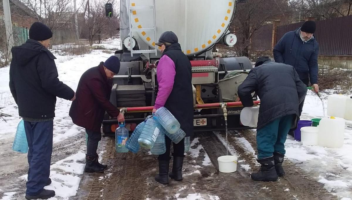 По каким улицам 23 февраля спасатели Константиновки будут развозить воду