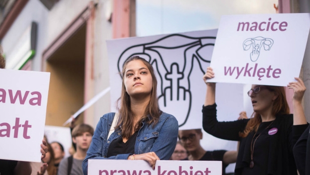 В Варшаве протестуют против запрета на аборты