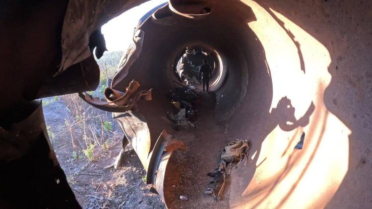 Как выглядят трубы водного канала Северский Донец-Донбасс