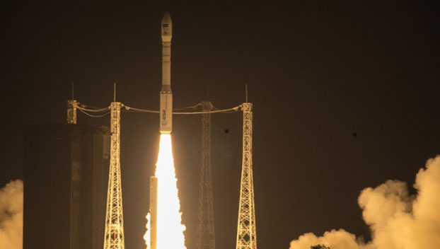 Ракета с украинским двигателем вывела на орбиту спутник Google