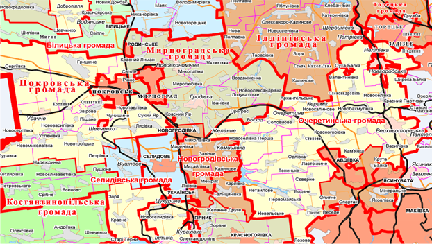 Ивановское донецкая область на карте. Мирноград на карте Донецкой области. Покровск Украина Донецкая область на карте. Покровск Донецкая область на карте. Город Покровск Донецкой области на карте Украины.