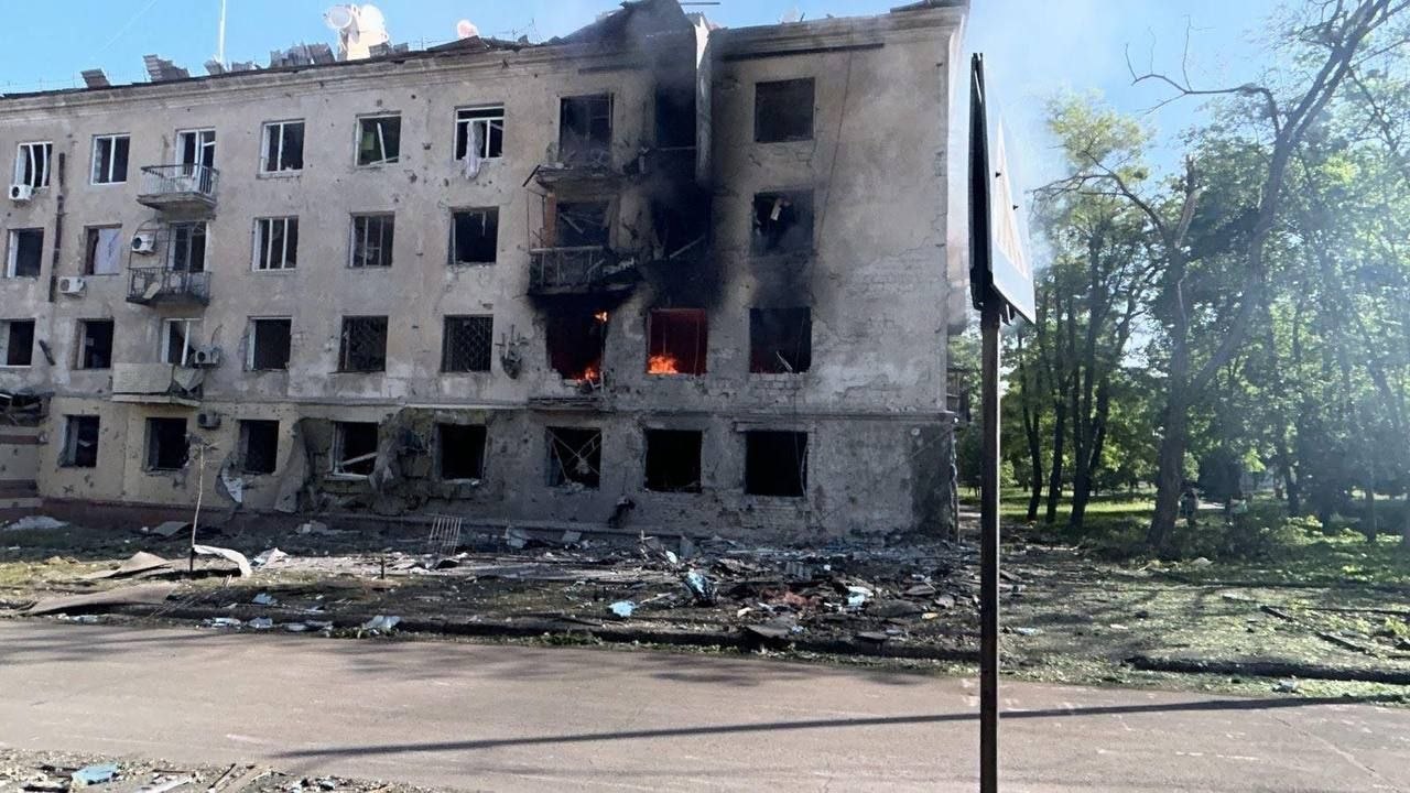 Краматорск подвергся авиаударам 19 мая
