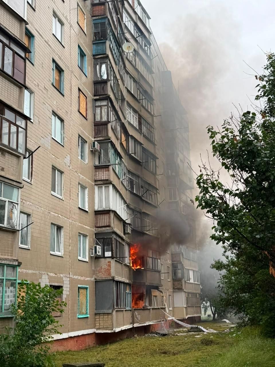 Обстрел Краматорска 10.07