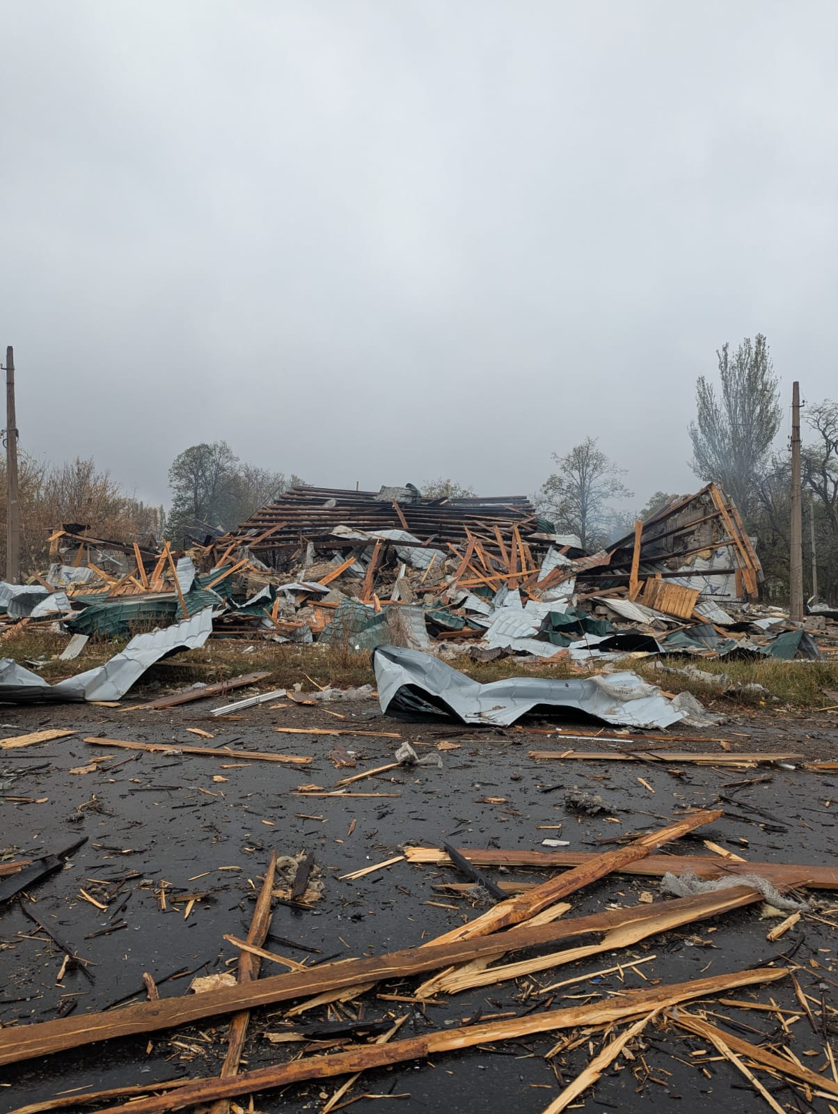 Обстрел Константиновки 13.10.25