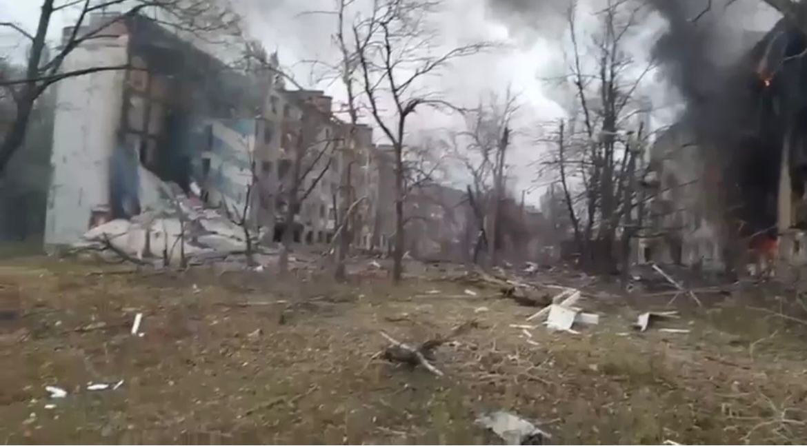 Атаки по Константиновке 17.10