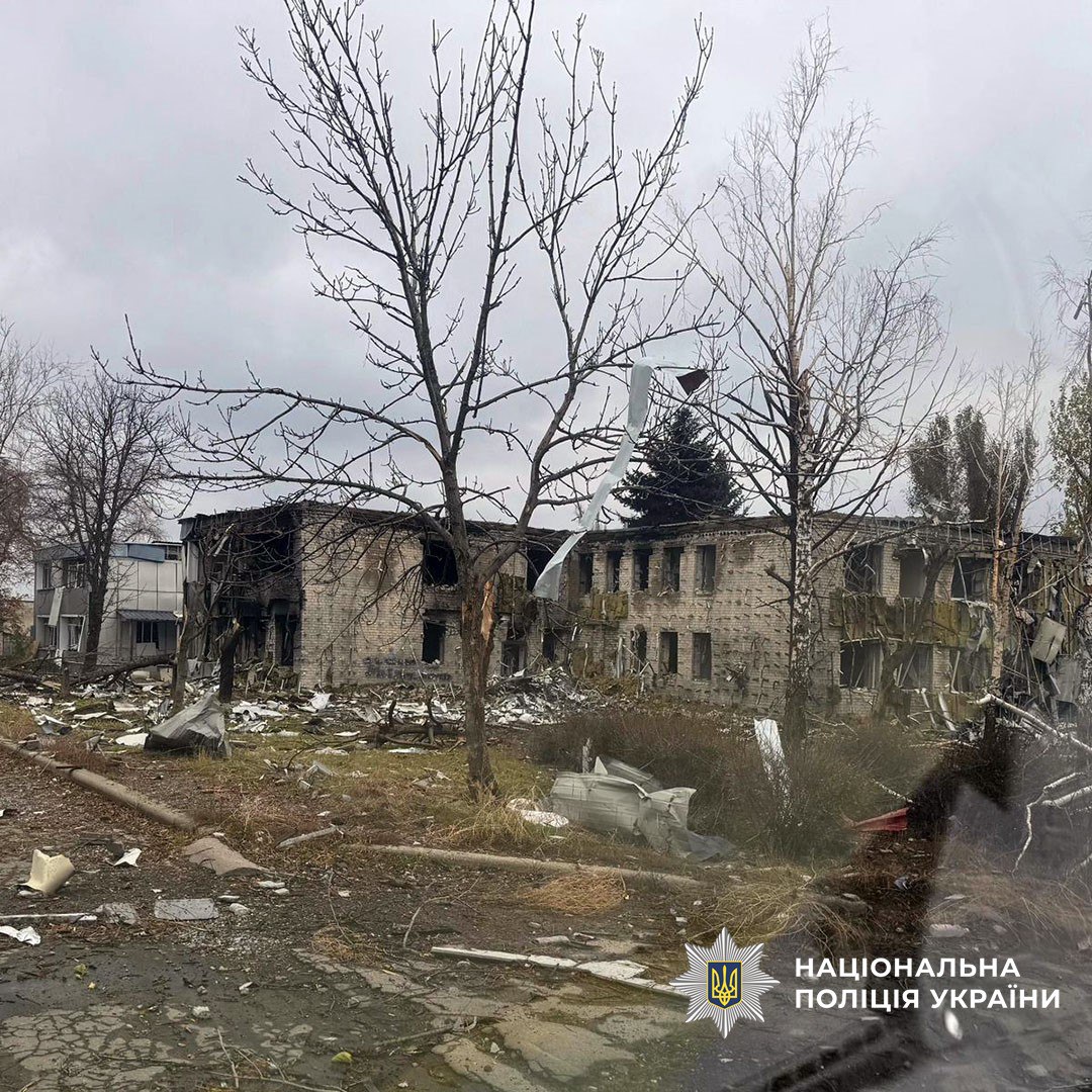 Последствия ударов по Константиновке 28.10