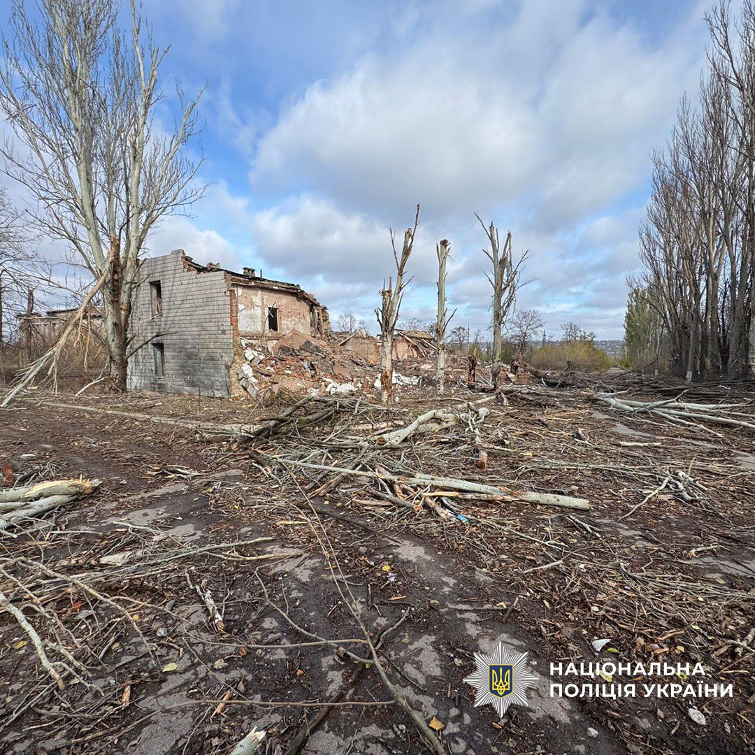 Последствия ударов по Константиновке 28.10