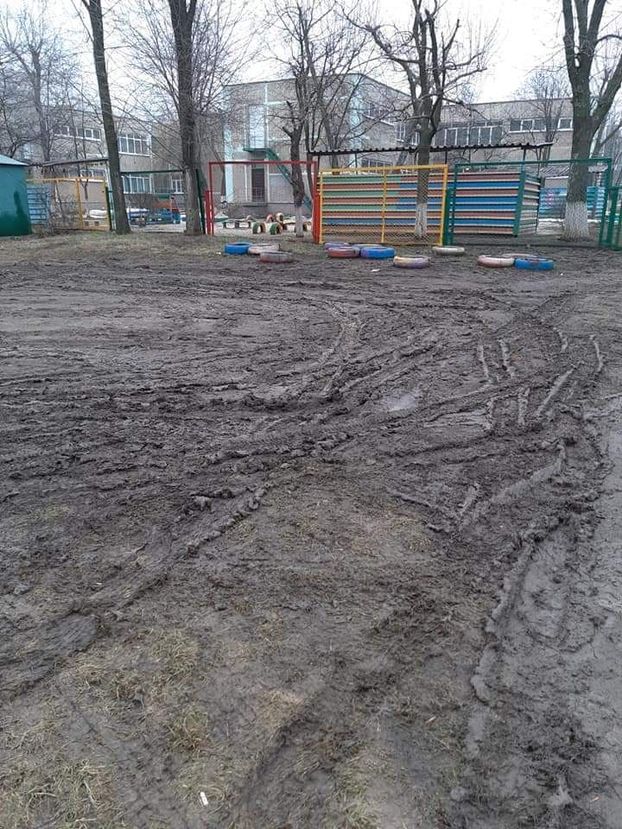 Дружковчане пожаловались на грязь во дворах
