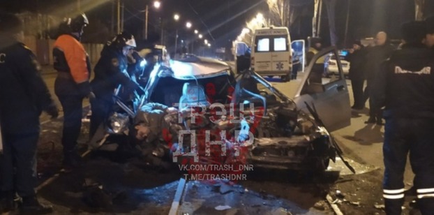 В Донецке за минувшие сутки произошло два ДТП